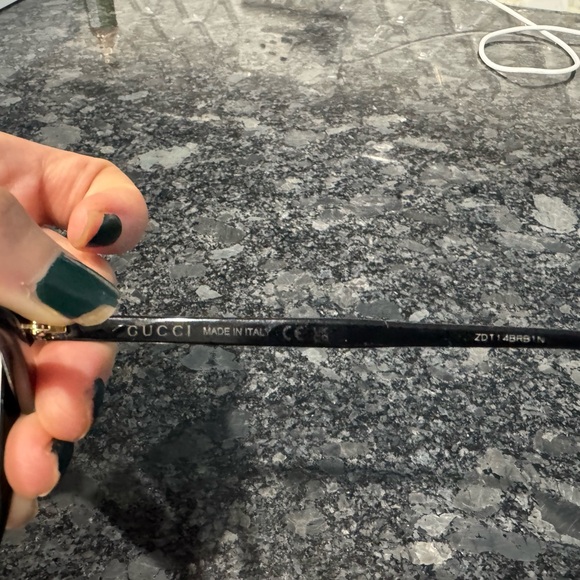 Gucci Black Women's Glasses - Picture 5 of 8